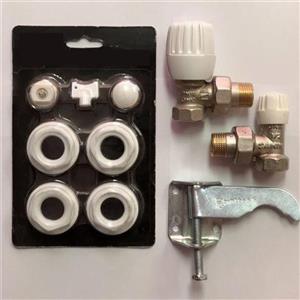 لوازم نصب رادیاتور آلومینیومی با شیر ساده