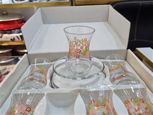 سرویس فنجان نعلبکی کمر باریک لاو ترک مدل ILKBAHAR