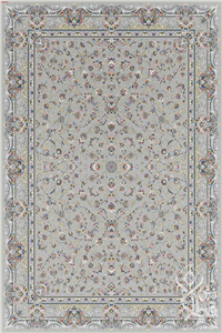 فرش قیطران 1500 شانه کلکسیون سوفیا طرح پاتیرا زمینه فیلی (برجسته)