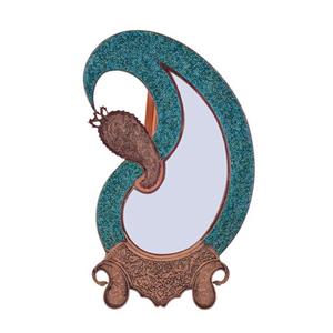 آینه مستطیل آقاجانی فیروزه کوبی کد 1