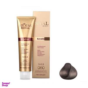 رنگ مو آتوسا رویال (Atousa Royal) شماره 8.1 حجم 120 میلی‌لیتر رنگ بلوند دودی روشن