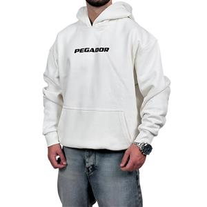 هودی پنبه سه نخ سفید مدل پگادور