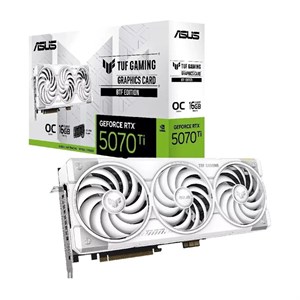 کارت گرافیک ایسوس ASUS TUF Gaming GeForce RTX 5070 Ti 16GB GDDR7 BTF White OC Edition