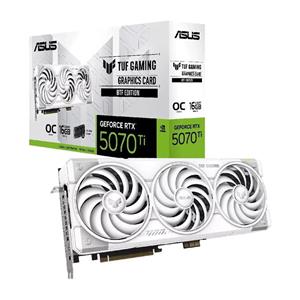 کارت گرافیک ایسوس ASUS TUF Gaming GeForce RTX 5070 Ti 16GB GDDR7 BTF White OC Edition