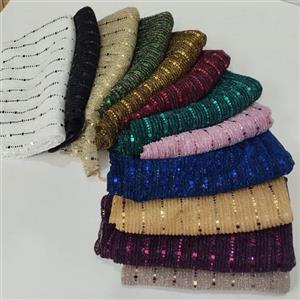 شال مجلسی حریر آینه ای 