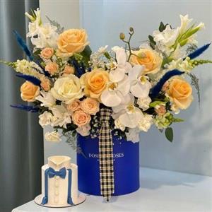 چطور سبد گل و بادکنک برای جشن تولد آقا تهیه کنم؟