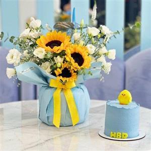 از کدام فروشگاه آنلاین سبد گل و بادکنک برای تولد شوهر پیدا کنم؟
