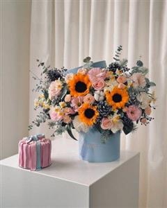 باکس گل تبریک برای کسب و کار