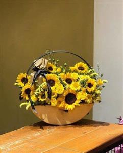 باکس گل تبریک برای دنیا آمدن خواهرزاده