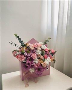 باکس گل تبریک برای عشقم