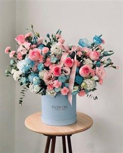 باکس گل تبریک برای زایمان