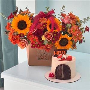 از کجا باکس گل و بادکنک برای جشن تولد نوزاد پسر خریداری کنم؟