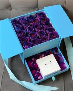 چگونه می‌توانم سبد گل رز آبی برای جشن‌های خاص سفارش دهم؟