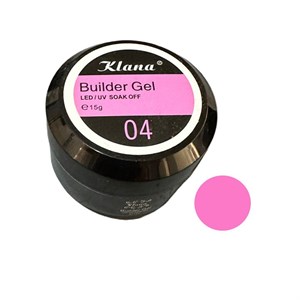بیلدر ژل کاشت ناخن کلانا کد 04 وزن 15 گرم
