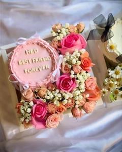 کیک تولد و گل برای تولد پسر خواهر اسفند ماهی