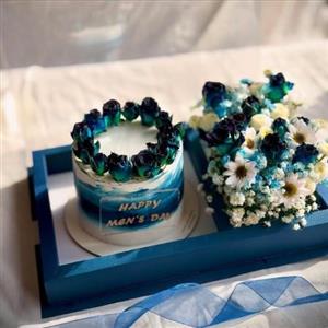 خرید کیک تولد و باکس گل لاکچری