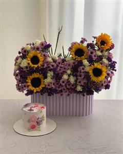 ایده برای خرید گل و کیک تولد ترند