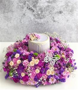 ایده برای خرید گل و کیک تولد زنانه