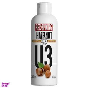 شامپو روزانه سگ رداسپرینگ مدل U3 با رایحه فندق حجم 250 میلی لیتر