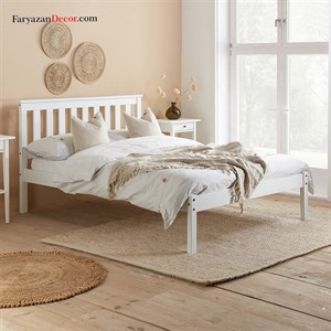 تخت خواب یک نفره مدل صبا سایز 90×200 سانتی متر