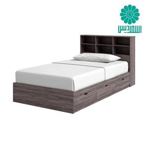تخت خواب  یک نفره اسمردیس مدل  R110 - MDF سایز 200*120 سانتی متر