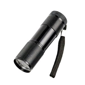 چراغ قوه دستی مدل 9LED با نور بنفش
