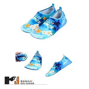 کفش ساحل پارچه ای طرح دار