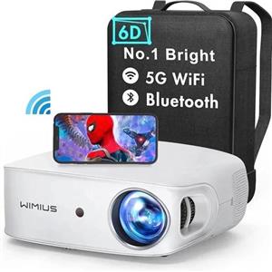 ویدئو پروژکتور برند WiMiUS K7 کیفیت تصویر 4K یک غول بتمام معنا