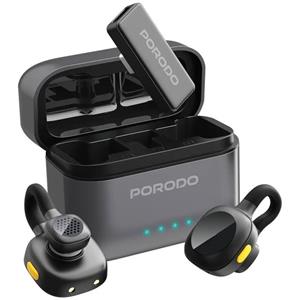 میکروفون یقه ای بی سیم دوکاربره پرودو مدل PDLAMPHF76BK