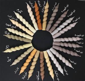 رنگای شمع سازی مکعبی 