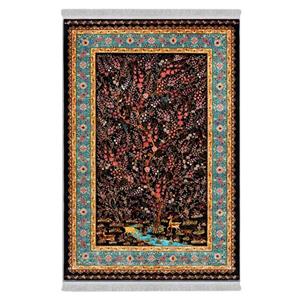 فرش پارچه‌ای دفه مدل فرشینه طرح مدرن کد 8094