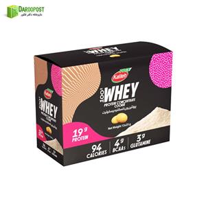 پودر پروتئین وی با طعم بیسکوئیت کاله پرو وزن 25 گرم بسته 12 عددی