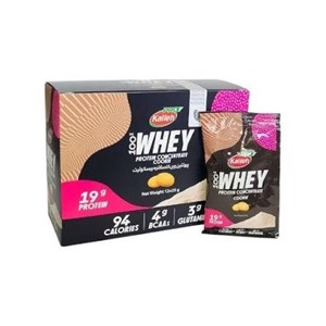 پودر پروتئین وی با طعم بیسکوئیت کاله پرو وزن 25 گرم بسته 12 عددی