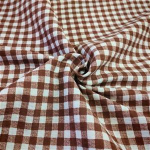 پارچه آشپزخانه عرض 1.5 متر مدل چهارخانه رنگ بنفش