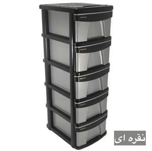 فایل کشو پلاستیکی ۵ طبقه(آشپزخانه،محل کار،لباس و ...