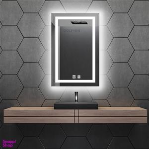 آینه سرویس بهداشتی دلفین مدل ضدبخار Tch-HT-6070-T