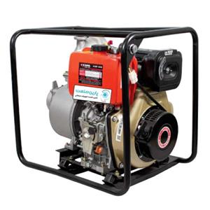 موتور پمپ دیزلی کاما ۴ اینچ مدل KDP40E هندلی و استارتی