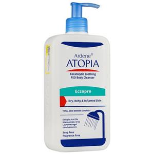 بالم شوینده بدن التیام بخش و لایه بردار اکزوپرو اتوپیا 500ml