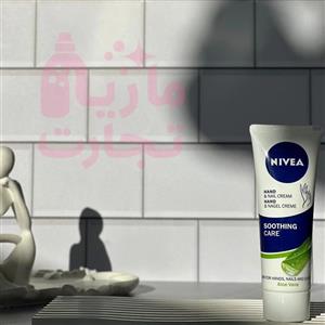 کرم دست و ناخن نیوا مدل SOOTHING CARE با رایحه آلورا حجم ۷۵میل