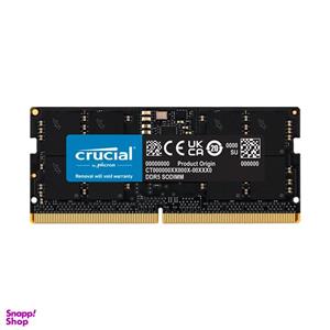 رم لپ تاپ DDR5 تک کاناله 5600 مگاهرتز CL46 کروشیال مدل CT16 ظرفیت 16 گیگابایت