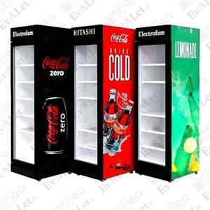 یخچال ویترینی 60 سانت الکتروفام طرح دلخواه (پس کرایه)