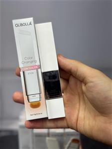 کرم پودر استیکی OLIBOLLA براش دار اصلی کالر چنجینگ