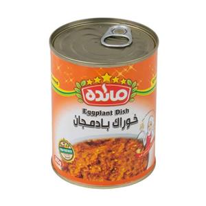 کنسرو خوراک بادمجان مائده - 365 گرم