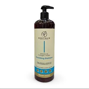 شامپو تخصصی بازسازی‌کننده دیپ هیر (Deep Hair) حاوی آرگان و کلاژن – حجم 1000ml