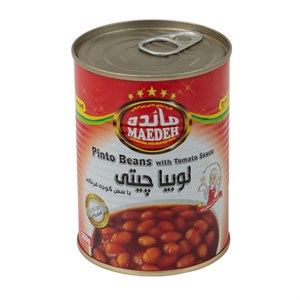 کنسرو لوبیا چیتی با سس گوجه فرنگی مائده - 380 گرم