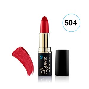 رژ لب جامد مات لگراند  رنگ قرمز گوجه ای شماره 504