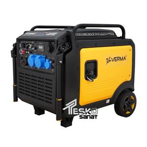 موتور برق  سایلنت سه گانه سوز ورما 8.5کیلووات مدل vm22000ie