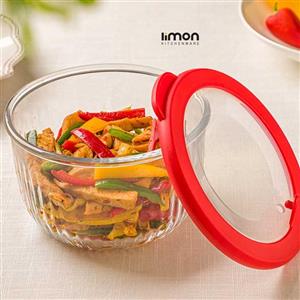ظرف شیشه ای لیمون 970 میلی 2220