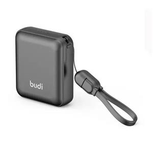 پاوربانک بودی توان 22.5 وات بودی مدل Budi PB092B با 3 پورت خروجی و کابل USB-C ظرفیت  10000 میلی آمپر ساعت