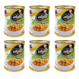 کنسرو نخود چانا ماسالا شیفته - 370 گرم بسته 6 عددی